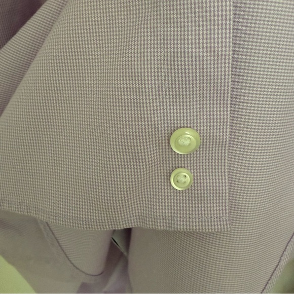 Cooper & Stewart Men’s button down long sleeve dress shirt. Preowned 16 1/2 - Picture 7 of 7